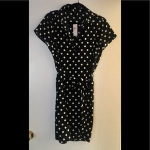 Ann Taylor Polka Dot Tunic Dress